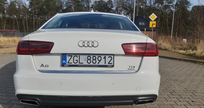 Audi A6 cena 59999 przebieg: 147000, rok produkcji 2017 z Goleniów małe 497